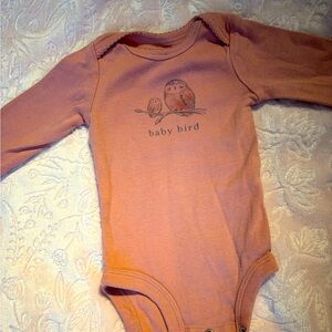 Carter's Pink Newborn Onesie